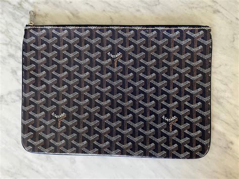 goyard pochette mm|Goyard Senat Pouch Bag Reference Guide .